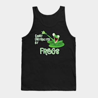 Easily Distracted by Frogs Tank Top